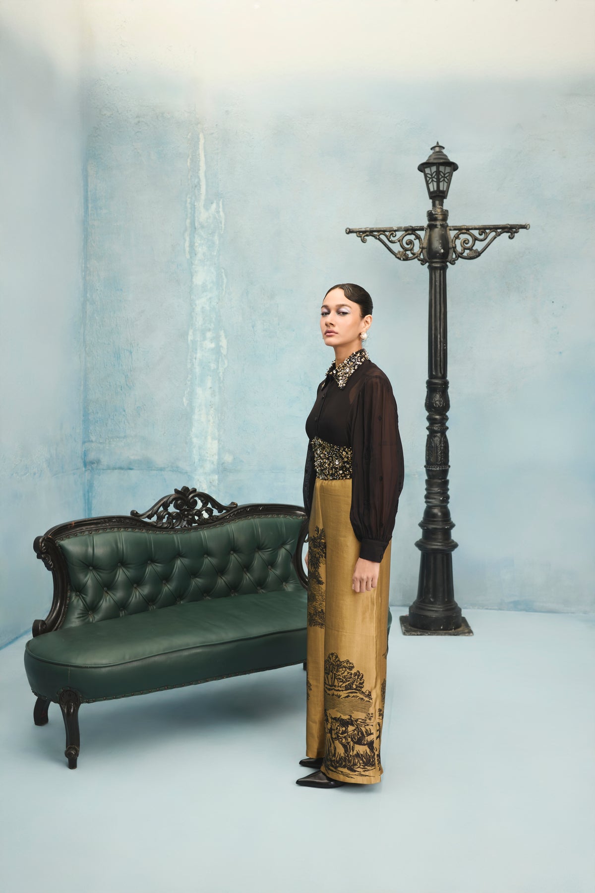 Toile trouser