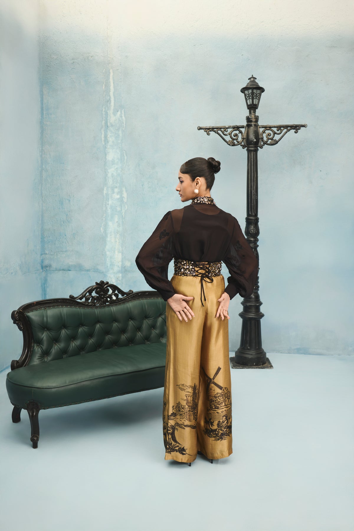Toile trouser